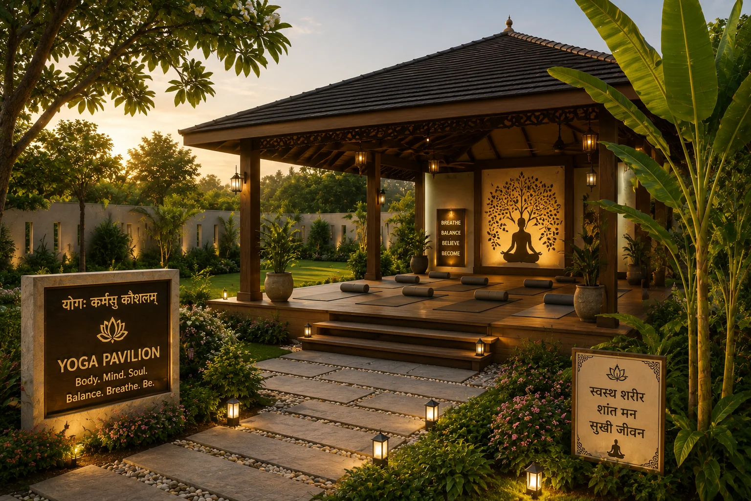 Yoga & Meditation Pavilion